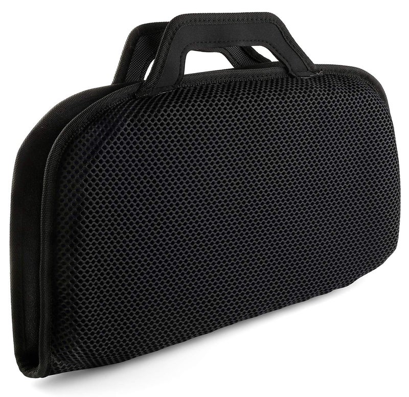 FOMI Premium All Gel Portable Seat Cushion | (15" x 17") | Comfortable Orthopedic Pad for Car, Office Chair, Wheelchair, Plane, or Home | Pressure Sore Relief, Prevents Sweaty Bottom | Foldable - Image 2